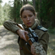 Charlotte Vega in Ben Parker’s WWII thriller Burial.